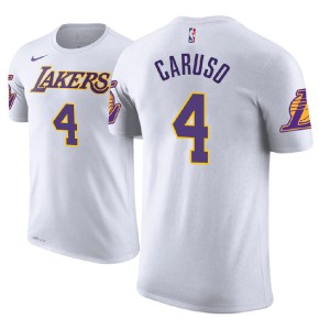 Alex Caruso Los Angeles Lakers Name & Number Player Men's #4 Association T-Shirt - White 229865-941
