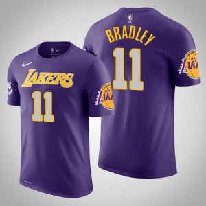 Avery Bradley Los Angeles Lakers Name & Number Men's #11 Statement T-Shirt - Purple 658835-393