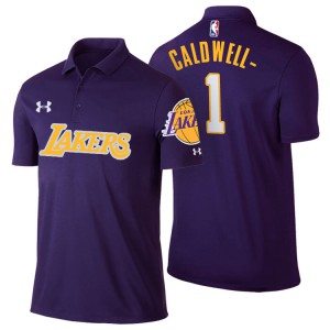 Kentavious Caldwell-Pope Los Angeles Lakers Player Performance Men's #1 Statement Polo - Yellow 827041-697
