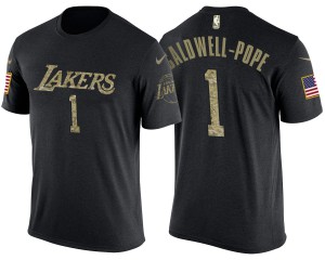 Kentavious Caldwell-Pope Los Angeles Lakers USA Flag USA Flag Men's #1 Name & Number T-Shirt - Camo 995539-381