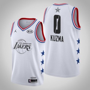 Kyle Kuzma Los Angeles Lakers Swingman Men's #0 2019 All-Star Jersey - White 587688-554