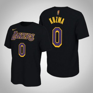 Kyle Kuzma Los Angeles Lakers Edition 2021 Men's #0 Earned T-Shirt - Black 531668-580