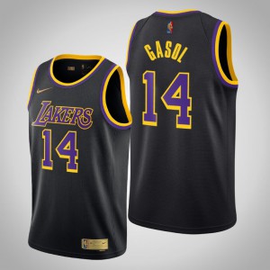 Marc Gasol Los Angeles Lakers 2020-21 Men's #14 Earned Jersey - Black 860944-217