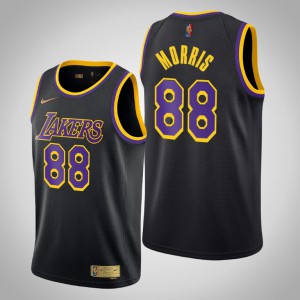 Markieff Morris Los Angeles Lakers 2020-21 Men's #88 Earned Jersey - Black 974363-273