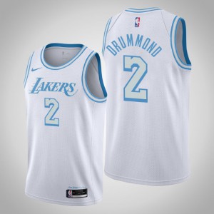 Andre Drummond Los Angeles Lakers 2020-21 Men's #2 City Jersey - White 415966-910