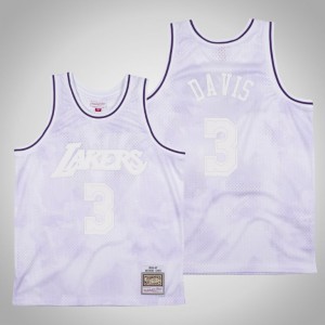 Anthony Davis Los Angeles Lakers 1996-97 Men's #3 Cloudy Skies Jersey - White 741835-232