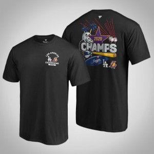 Los Angeles Lakers Men's 2020 Dual Champions T-Shirt - Vibe Black 156812-799