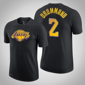 Andre Drummond Los Angeles Lakers Logo Dri-Fit Men's #2 Earned T-Shirt - Black 563227-183