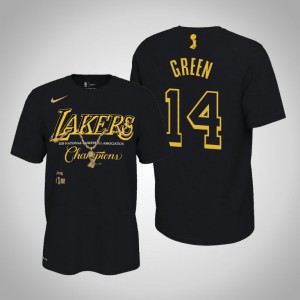 Danny Green Los Angeles Lakers Celebration Pendant Men's #14 2020 NBA Finals Champions T-Shirt - Black 147792-506