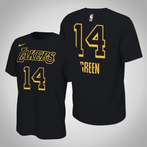 Danny Green Los Angeles Lakers Men's #14 2020 Orlando Restart T-Shirt - Black 836711-499