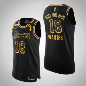 Dion Waiters Los Angeles Lakers Lives Matter For Kobe and Gianna Men's #18 2020 NBA Finals Champions Jersey - Black 515817-180