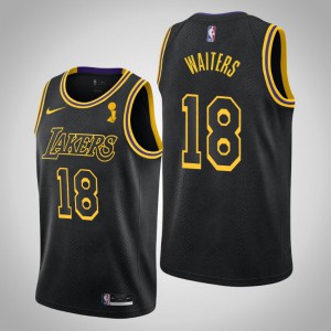 Dion Waiters Los Angeles Lakers Mamba Tribute City Men's #18 2020 NBA Finals Champions Jersey - Black 844654-249