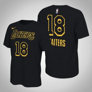 Dion Waiters Los Angeles Lakers Men's #18 2020 Orlando Restart T-Shirt - Black 600436-472