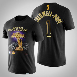 Kentavious Caldwell-Pope Los Angeles Lakers Finals Champions Diamond Supply Co. x NBA Men's #1 2020 NBA Finals Champions T-Shirt - Black 807780-848