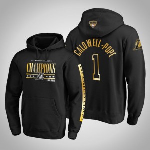 Kentavious Caldwell-Pope Los Angeles Lakers Western Conference Champions Game Lead Pullover Men's #1 2020 NBA Finals Bound Hoodie - Black 559011-266