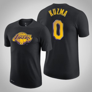 Kyle Kuzma Los Angeles Lakers Logo Dri-Fit Men's #0 Earned T-Shirt - Black 247033-303