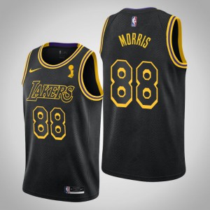 Markieff Morris Los Angeles Lakers Mamba Tribute City Men's #88 2020 NBA Finals Champions Jersey - Black 554920-645