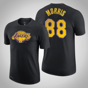 Markieff Morris Los Angeles Lakers Logo Dri-Fit Men's #88 Earned T-Shirt - Black 228236-135