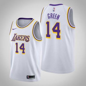 Danny Green Los Angeles Lakers Men's #14 Association Jersey - White 542513-220