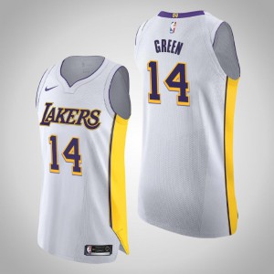 Danny Green Los Angeles Lakers Authentic Men's #14 Association Jersey - White 544075-968