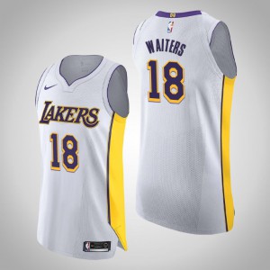 Dion Waiters Los Angeles Lakers Authentic Men's #18 Association Jersey - White 824868-642