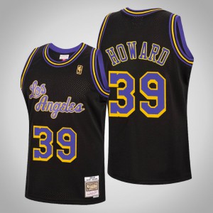 Dwight Howard Los Angeles Lakers Hardwood Classics Men's #39 Reload Jersey - Black 992348-893