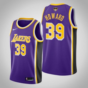 Dwight Howard Los Angeles Lakers Statement Men's #39 2020 NBA Finals Bound Jersey - Purple 266099-385