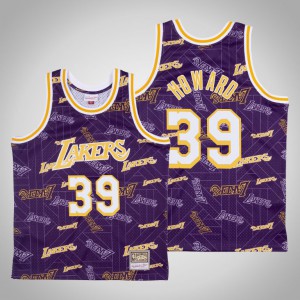 Dwight Howard Los Angeles Lakers Men's #39 Tear Up Pack Jersey - Purple 704403-231