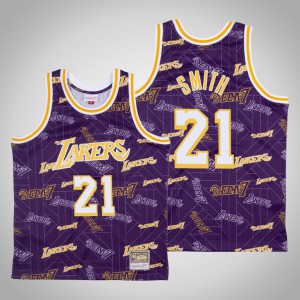 J.R. Smith Los Angeles Lakers Men's #21 Tear Up Pack Jersey - Purple 655753-960
