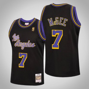 JaVale McGee Los Angeles Lakers Hardwood Classics Men's #7 Reload Jersey - Black 708722-313