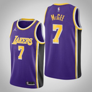 JaVale McGee Los Angeles Lakers 2020-21 Men's #7 Statement Jersey - Purple 214878-943