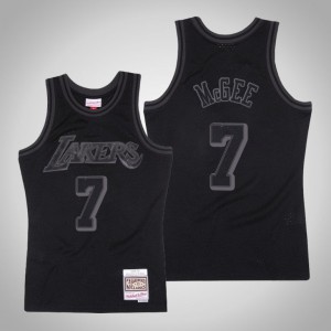 JaVale McGee Los Angeles Lakers Hardwood Classics Men's #7 Tonal Jersey - Black 378733-395