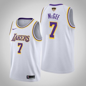 JaVale McGee Los Angeles Lakers Association Men's #7 2020 NBA Finals Bound Jersey - White 814171-607