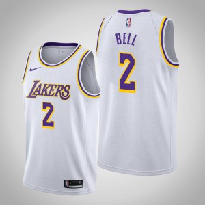 Jordan Bell Los Angeles Lakers 2020-21 Men's #2 Association Jersey - White 858900-816