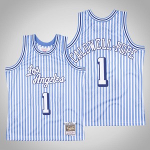 Kentavious Caldwell-Pope Los Angeles Lakers Men's #1 Striped Jersey - Blue 159927-940