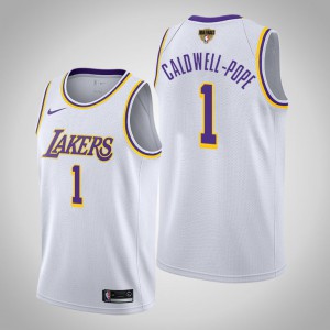 Kentavious Caldwell-Pope Los Angeles Lakers Association Men's #1 2020 NBA Finals Bound Jersey - White 453228-274