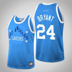 Kobe Bryant Los Angeles Lakers Team Heritage Men's #24 Hardwood Classics Jersey - Blue 391656-851