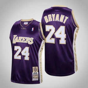 Kobe Bryant Los Angeles Lakers Hardwood Classics Authentic Men's #24 Hall of Fame Class of 2020 Jersey - Purple 229429-190