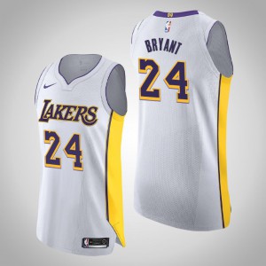 Kobe Bryant Los Angeles Lakers Authentic Men's #24 Association Jersey - White 394966-917