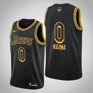 Kyle Kuzma Los Angeles Lakers Social Justice Mamba Edition Men's #0 2020 NBA Finals Bound Jersey - Black 741537-485