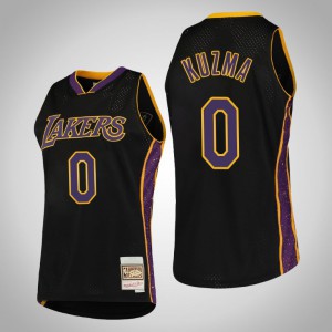 Kyle Kuzma Los Angeles Lakers Swingman Mitchell & Ness Men's #0 Rings Collection Jersey - Black 228449-968