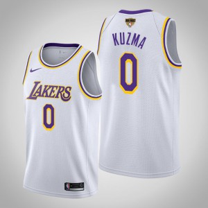Kyle Kuzma Los Angeles Lakers Association Men's #0 2020 NBA Finals Bound Jersey - White 222368-215