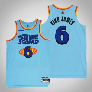 LeBron James Los Angeles Lakers 2021 A New Legacy Men's #6 Space Jam 2 Tune Squad Jersey - Blue 302875-475