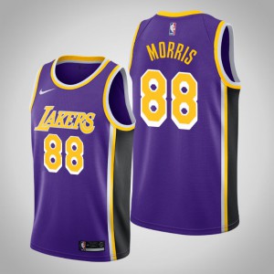 Markieff Morris Los Angeles Lakers 2019-20 Men's #88 Statement Jersey - Purple 793446-418