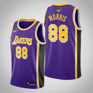 Markieff Morris Los Angeles Lakers Statement Men's #88 2020 NBA Finals Bound Jersey - Purple 508918-325