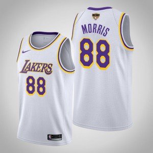 Markieff Morris Los Angeles Lakers Association Men's #88 2020 NBA Finals Bound Jersey - White 590644-391