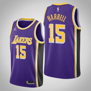 Montrezl Harrell Los Angeles Lakers 2020-21 Men's #15 Statement Jersey - Purple 723584-182