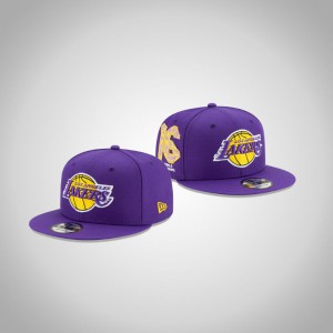 Los Angeles Lakers 9FIFTY Snapback Men's Tribute Hat - Purple 605287-551