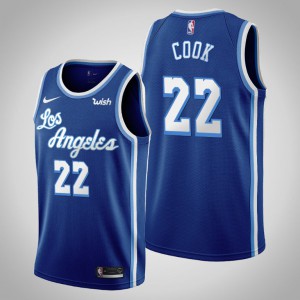 Quinn Cook Los Angeles Lakers 2019-20 Hardwood s Men's #22 Classic Jersey - Blue 385177-846