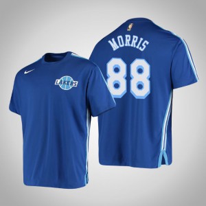 Markieff Morris Los Angeles Lakers Performance Shooting Men's #88 Hardwood Classics T-Shirt - Royal 624676-151
